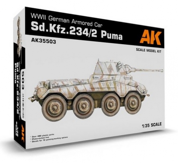 AK-Interactive: SD.KFZ.234/2 Puma (1:35 scale)