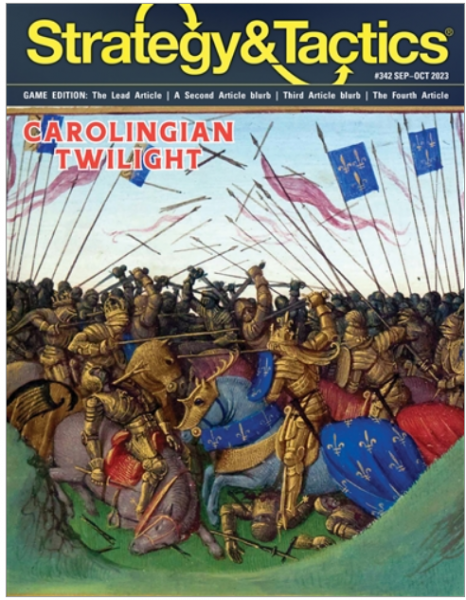 Strategy & Tactics Magazine #342: Carolingian Twilight