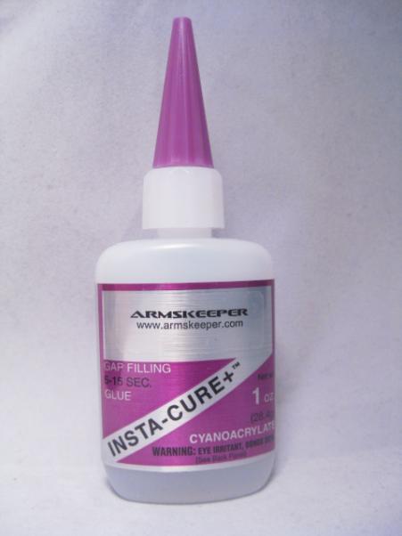 ArmsKeeper Glues: Insta-Cure+ Gap Filling (1 oz.)