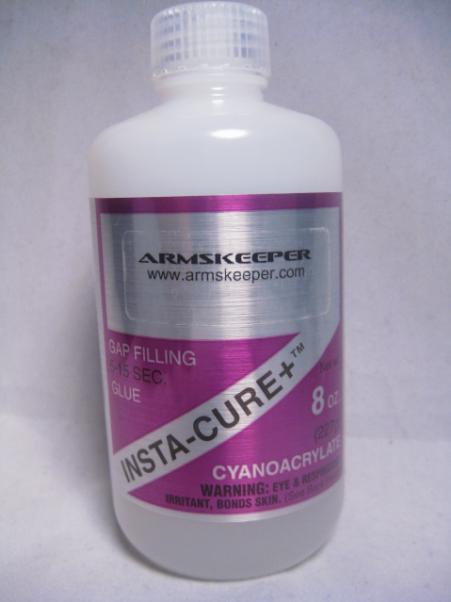 ArmsKeeper Glues: Insta-Cure+ Gap FIlling Refill (8 oz.)