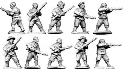 28mm Historical: Chinese Bandits with Rifles
