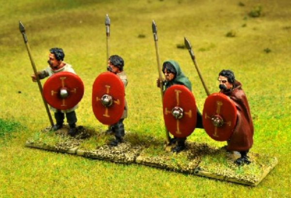 Artizan Designs Pax Britanica: Arthurian Spearmen I (standing) (4)