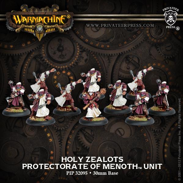 Warmachine: (The Protectorate Of Menoth) Holy Zealots