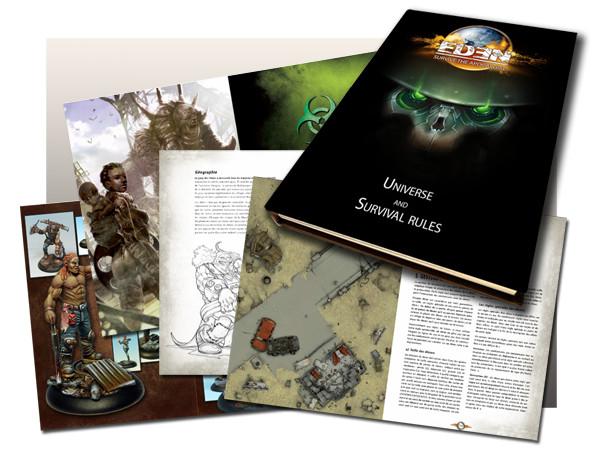 Eden 32mm: Eden Universe and Survival Rulebook