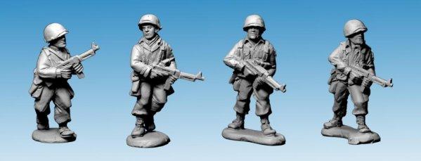 WWII 28mm: First Special Service Force with SMG's