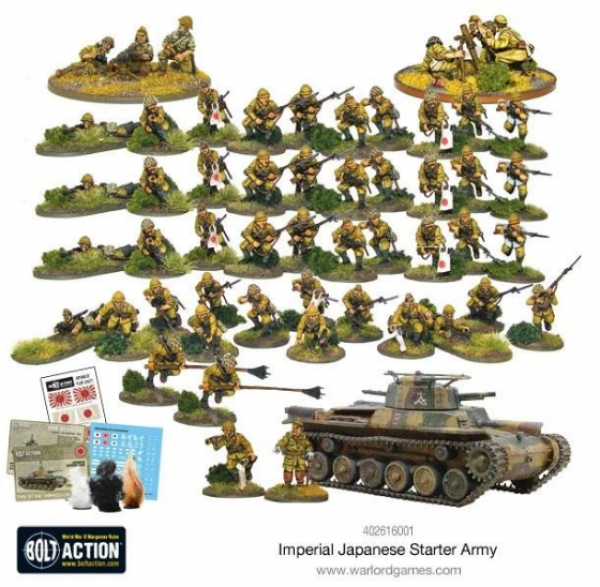 Warlord Games Bolt Action Japanese Army support group 