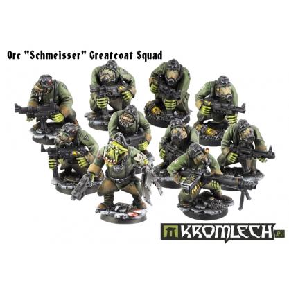 Kromlech Miniatures: Orc ''Schmeisser'' Greatcoat Squad (10)